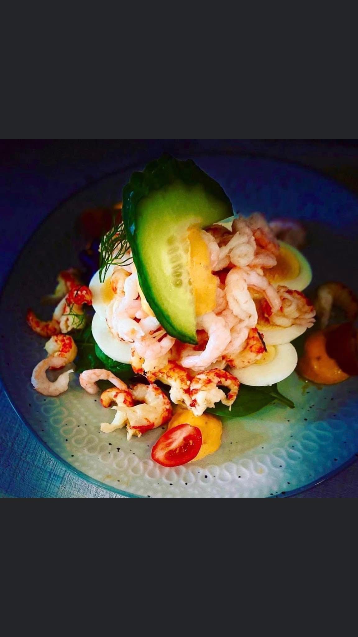 Äkta smörrebröd på Österlen hos Tinas Lille Danmark